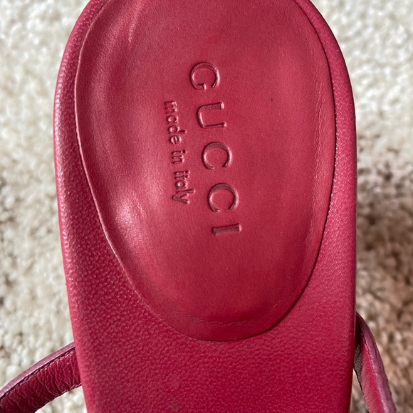 SALE π RARE AUTH VINTAGE GUCCI HEELS πππ - Picture 12 of 14